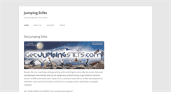 Desktop Screenshot of getjumpingstilts.com
